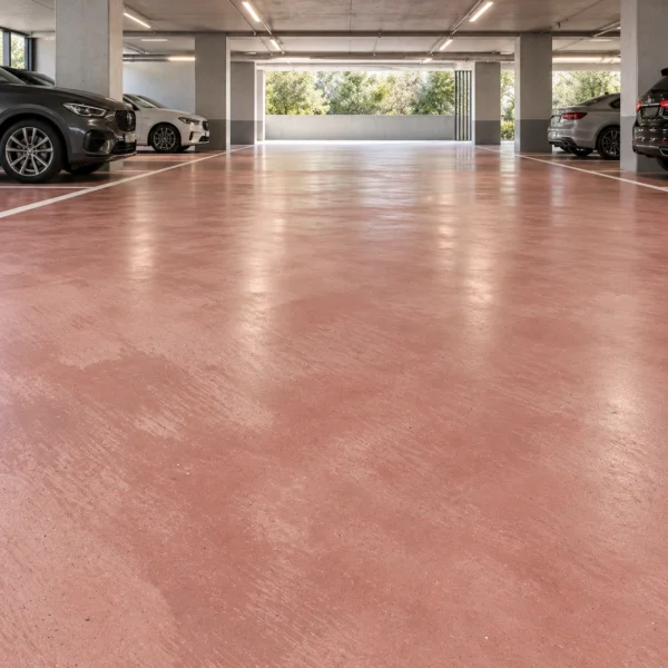 Car Parking Polished Concrete