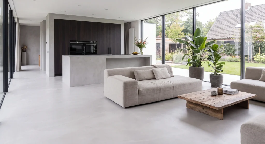 Microcement indoor