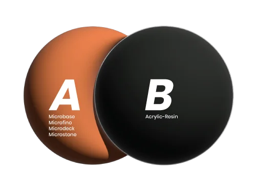 Two Components Microcement
