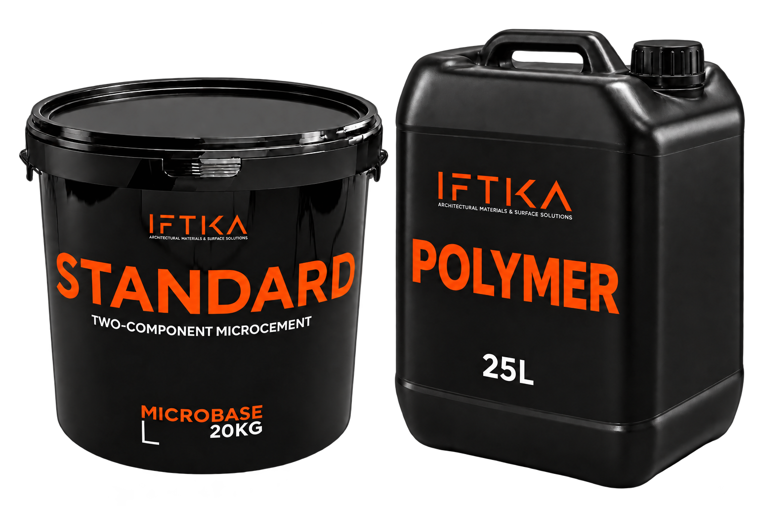 Two component traditional microcement Sttandard