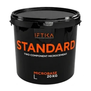 Iftika microbase l 20kg two component microcement