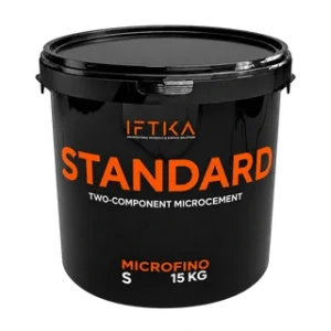 Iftika microfino s 15kg two component microcement