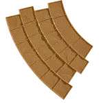 Iftika stamped concrete mould circular penalisa corcho