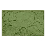Iftika stamped concrete mould vertical bolonia verde