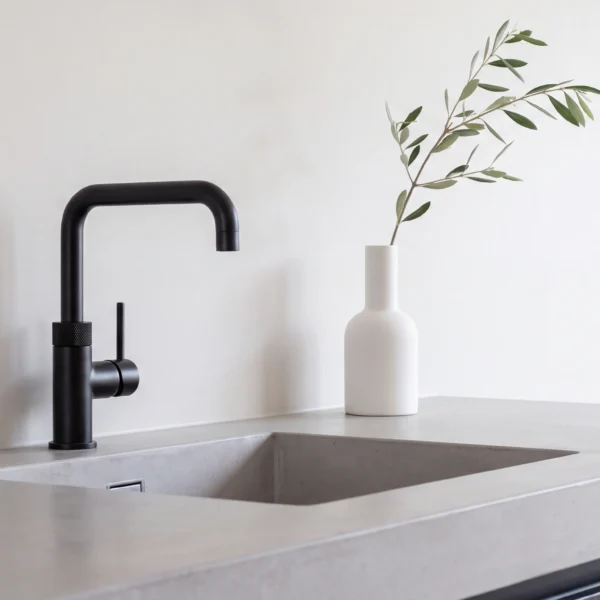 Microcement kitchen basin 600x600