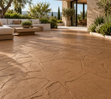 Vertical bolonia patio canela